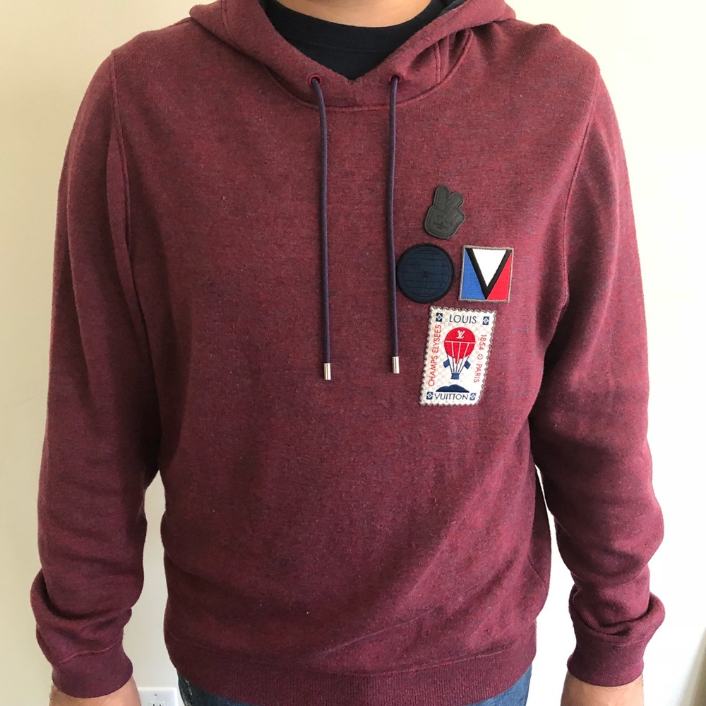 Louis Vuitton Men’s Hooded Sweatshirt